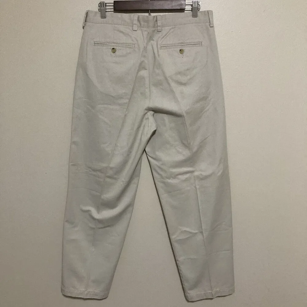NEW Banana Republic Pants Men's 34x30 The Traveler Chino Jeans Slim Fit White